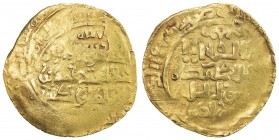 KHWARIZMSHAH: Muhammad, 1200-1220, AV dinar (3.71g), NM, ND, A-1712, usual weakness, Fine.
Estimate: $200 - $240
