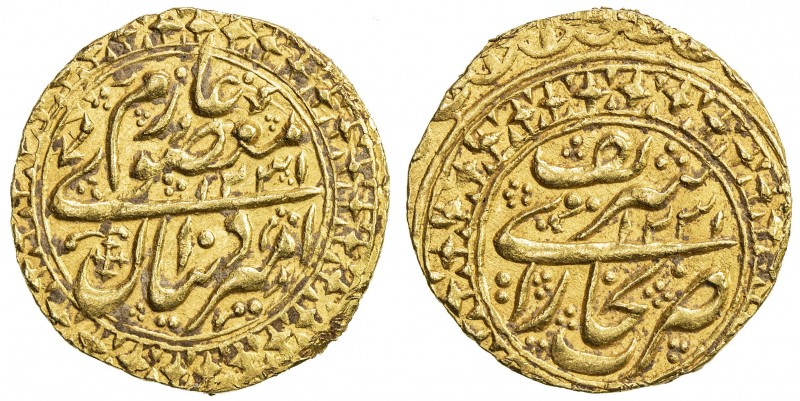 MANGHIT OF BUKHARA: Haidar, 1800-1826, AV tilla (4.57g), Bukhara, AH1231//1231, ...