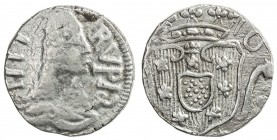 GOA: José, 1750-1777, AR rupee (10.74g), 1777, KM-160, struck from weak obverse die, bold reverse, VF.
Estimate: $140 - $180