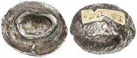 CHINA: AR ½ tael (½ liang) (15.84g), likely Yunnan Province cast silver ingot, VF.
Estimate: $100 - $150