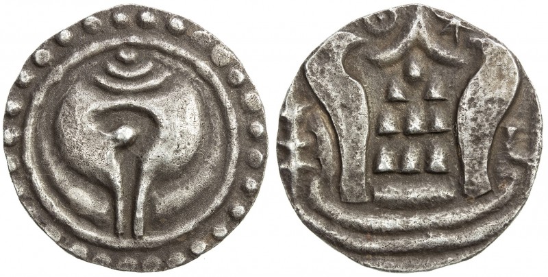 MYINGYAN: Anonymous, ca. 9th century, AR tanka (8.01g), Mahlo-53.1, Htun-245.1, ...