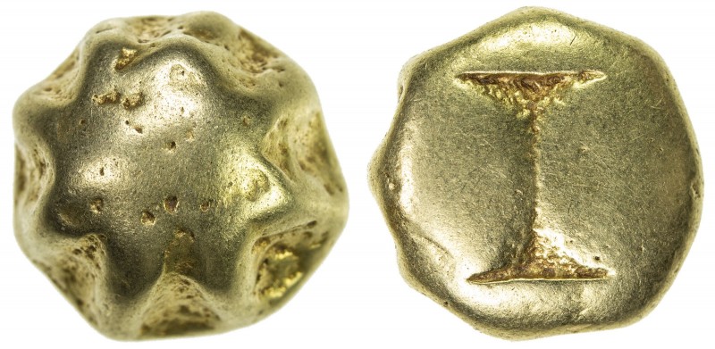 JAVA: Kingdom of Sailendra, ca. 800-950, AV unit (19.18g), unusual large cast go...