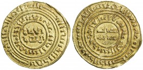 CRUSADERS: KINGDOM OF JERUSALEM: Anonymous, ca. 1160-1200, AV bezant (3.62g), A-730, Ma-4., completely blundered mint and date based on type of al-Ami...