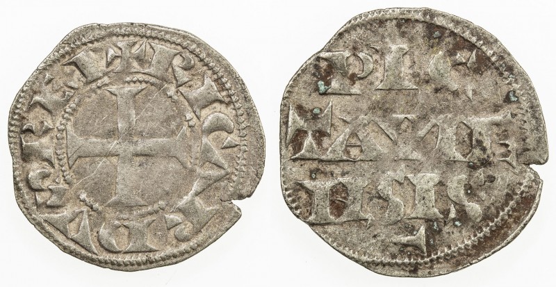ANGLO-GALLIC: Richard I, 1189-1199, AR denier (0.96g), Poitou mint, ND, Rob-3887...