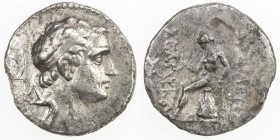 SELEUKID KINGDOM: Seleukos IV Philopator, 187-175 BC, AR tetradrachm (15.74g), Antioch on the Orontes, SC-1313.6b, diademed head right // Apollo Delph...