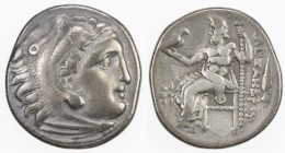 MACEDONIAN KINGDOM: Philip III Arrhidaios, 323-317 BC, AR drachm (4.20g), Kolophon, ca. 322-319 BC, Price-1759, struck under Menander or Kleitos in th...