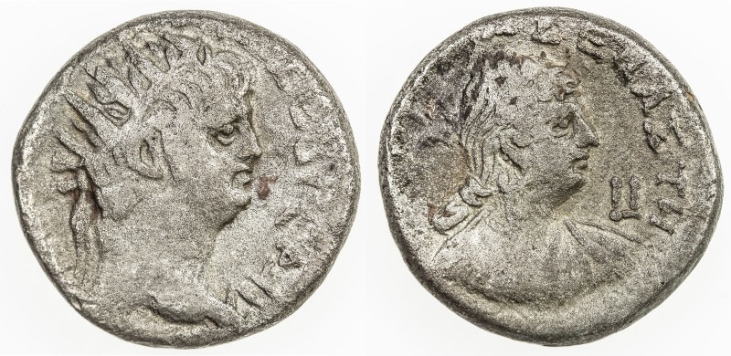 ROMAN EMPIRE: Nero, 54-68 AD, BI tetradrachm (10.94g), Alexandria, RY 10 (63/4 A...