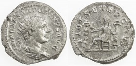 ROMAN EMPIRE: Elagabalus, 218-222 AD, AR antoninianus (5.32g), Rome, 219 AD, RIC-67, BMC-106, radiate and draped bust right, IMP CAES ANTONINVS AVG //...