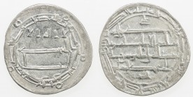 ABBASID: al-Rashid, 786-809, AR dirham (2.81g), Ma 'din al-Shash, AH190, A-219.11, choice EF.
Estimate: $70 - $100