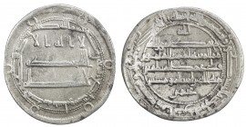 ABBASID: al-Amin, 809-813, AR dirham (2.69g), Nishapur, AH194, A-221.4, citing the local governor 'Uthman, VF, R. 
Estimate: $100 - $150