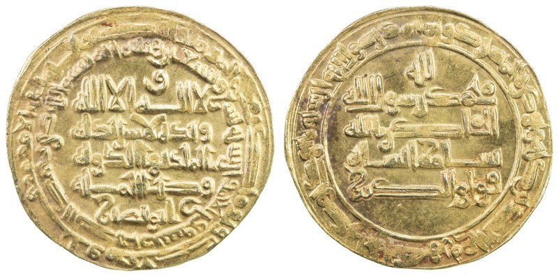 BUWAYHID: Baha ' al-Dawla, 989-1012, AV dinar (4.20g), Suq al-Ahwaz, AH399, A-15...