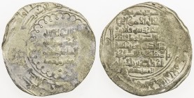 GREAT SELJUQ: Sanjar, 1099-1118, pale AV dinar (2.49g), MM, DM, A-1685A, citing Muhammad b. Malikshah as overlord, with Ayat al-Kursi (Qur 'an Sura 2:...