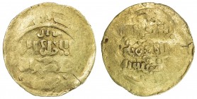 GREAT MONGOLS: Anonymous, ca. 1220s-1240s, AV dinar (4.49g), NM, ND, A-B1967, very crude strike, Fine.
Estimate: $240 - $300
