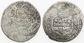 KARTS: Mu 'izz al-Din Husayn, 1332-1369, AR dinar (5.50g), Herat, AH748, A-2350, king cited as al-sutlan al-a 'zam malik ruqab al-umam mu 'izz al-haqq...