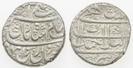 DURRANI: Shah Zaman, 1793-1801, AR rupee (11.61g), Ahmadshahi, AH1208, A-3108, superb strike, rare in this quality, choice EF.
Estimate: $80 - $100