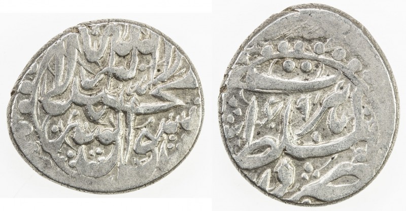 ALIKOZAY: temp. Sa 'id Muhammad Khan, 1851-1855, AR qiran (4.62g), Herat, AH1269...