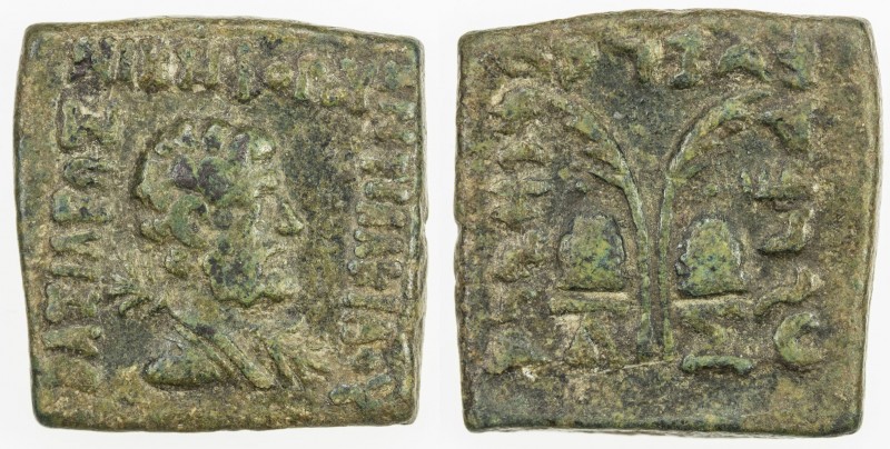 INDO-GREEK: Antialkides, ca. 115-95 BC, AE obol (8.73g), Bop-17A, diademed bust,...