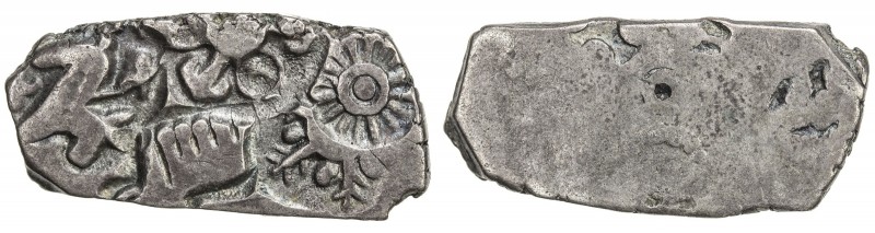 MAGADHA: Anonymous, ca. 550-350 BC, AR karshapana, period III, VF-EF, ex. Baldwi...