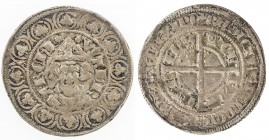 COLOGNE (ARCHBISHOPRIC): Walram von Jülich, 1332-1349, AR turnose (3.66g), Bonn, ND (1344), Noss-67ff, bishop with miter facing with WALR ARChI around...