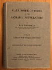 Whitehead, R.B., Catalogue of Coins in the Panjab Museum: Volume II, Coins of the Mughal Emperors, Oxford, 1914, original printing, 556 pages, 21 plat...