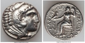 MACEDONIAN KINGDOM. Alexander III the Great (336-323 BC). AR tetradrachm (24mm, 17.17 gm, 8h). XF. Early posthumous issue of 'Amphipolis', ca. 320-317...