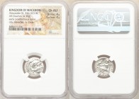 MACEDONIAN KINGDOM. Alexander III the Great (336-323 BC). AR drachm (16mm, 4.30gm, 12h). NGC Choice AU 4/5 - 4/5. Posthumous issue of Abydus (?), ca. ...