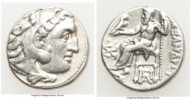 MACEDONIAN KINGDOM. Alexander III the Great (336-323 BC). AR drachm (17mm, 4.20 gm, 11h). XF. Posthumous issue of 'Colophon', ca. 319-310 BC. Head of ...
