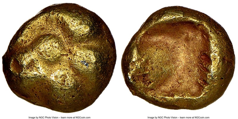 IONIA. Erythrae (?). Ca. 600-550 BC. EL 1/24 stater or myshemihecte (4mm, 0.58 g...