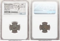 Constantinople Commemorative (ca. AD 330-340). AE3 or BI nummus (16mm, 3.00 gm, 11h). NGC MS 5/5 - 5/5. Trier, 1st officina, ca. AD 330-331, struck un...