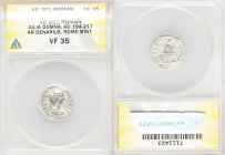 ANCIENT LOTS. Roman Imperial. Julia Domna (AD 193-217). Lot of six (6) AR denarii. ANACS VF 35. Includes: various types of Julia Domna denarii. Total ...