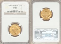 Victoria gold Sovereign 1870-SYDNEY XF40 NGC, Sydney mint, KM4. AGW 0.2355 oz. 

HID09801242017

© 2020 Heritage Auctions | All Rights Reserved