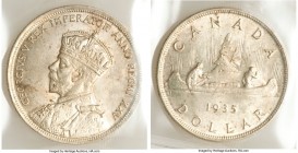 George V Dollar 1935 MS65 ICCS, Royal Canadian mint, KM30.

HID09801242017

© 2020 Heritage Auctions | All Rights Reserved
