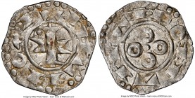 Melgueil. Anonymous Denier ND (1100-1300) MS62 NGC, 19mm. 1.05gm. 

HID09801242017

© 2020 Heritage Auctions | All Rights Reserved