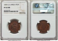 German Colony. Wilhelm II Proof Pesa 1890 PR65 Red and Brown NGC, KM1.

HID09801242017

© 2020 Heritage Auctions | All Rights Reserved