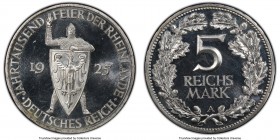 Weimar Republic Proof "Rhineland" 5 Mark 1925-A PR65 Cameo PCGS, Berlin mint, KM47, J-322. 1000 Years of Rhineland. 

HID09801242017

© 2020 Herit...