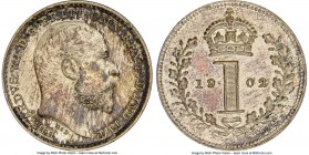 Edward VII 4-Piece Certified Matte Proof Maundy Issues 1902 NGC, 1) Penny - PR63, KM795 2) 2 Pence - PR62, KM796 3) 3 Pence - PR63, KM797.1 4) 4 Pence...
