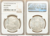 Charles IV 8 Reales 1791 Mo-FM UNC Details (Cleaned) NGC, Mexico City mint, KM109. Reflective recessed surfaces. 

HID09801242017

© 2020 Heritage...