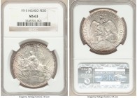 Estados Unidos "Caballito" Peso 1910 MS63 NGC, Mexico City mint, KM453. Light peach toning. 

HID09801242017

© 2020 Heritage Auctions | All Right...
