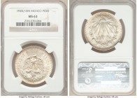 Estados Unidos Peso 1920/10-M MS63 NGC, Mexico City mint, KM455. First year of type and scarce overdate.

HID09801242017

© 2020 Heritage Auctions...