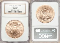 Estados Unidos gold Restrike 50 Pesos 1947 MS69 NGC, Mexico City mint, KM481. AGW 1.2056 oz. 

HID09801242017

© 2020 Heritage Auctions | All Righ...