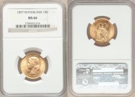 Wilhelmina gold 10 Gulden 1897 MS66 NGC, Utrecht mint, KM118. AGW 0.1947 oz. 

HID09801242017

© 2020 Heritage Auctions | All Rights Reserved