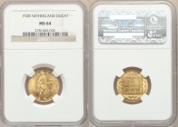 Wilhelmina gold Ducat 1928 MS64 NGC, Utrecht mint, KM83.1a. AGW 0.1104 oz. 

HID09801242017

© 2020 Heritage Auctions | All Rights Reserved