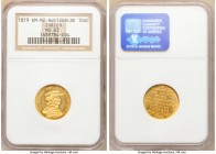 Zurich. Canton gold Ducat 1819 MS63 NGC, Zurich mint, KM-XM2, Whiting-618. Issued in commemoration of the 300th Anniversary of the Reformation in Swit...