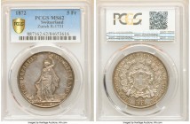 Confederation "Zurich Shooting Festival" 5 Francs 1872 MS62 PCGS, KM-XS11. 

HID09801242017

© 2020 Heritage Auctions | All Rights Reserved