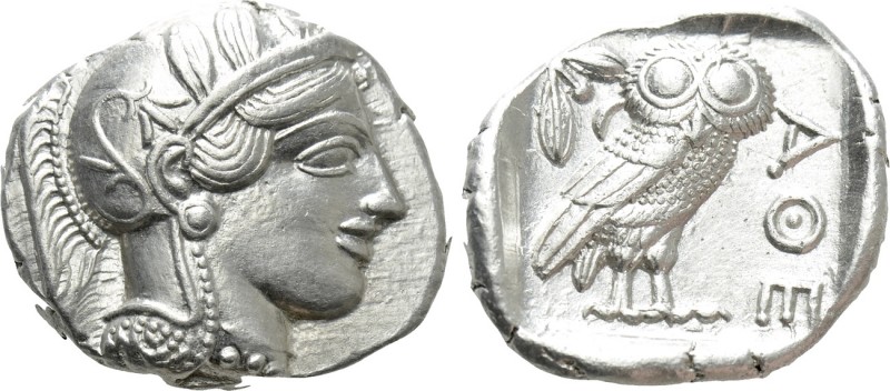 ATTICA. Athens. Tetradrachm (Circa 454-404 BC). 

Obv: Helmeted head of Athena...
