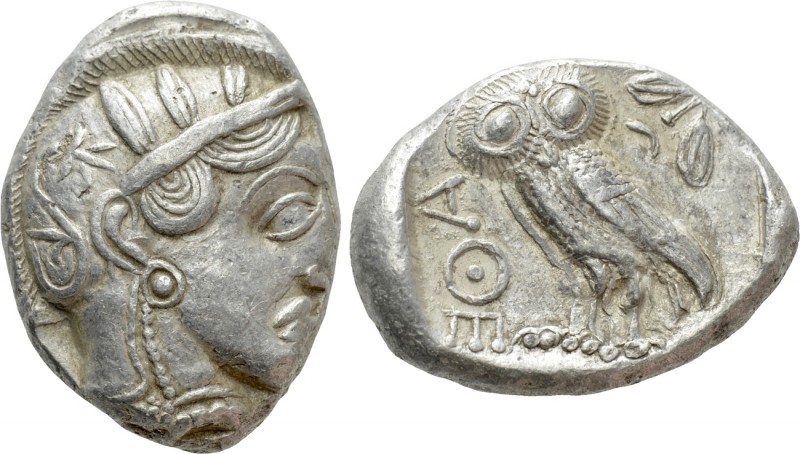 ATTICA. Athens. Tetradrachm (Circa 454-404 BC). Contemporary Imitation.

Obv: ...