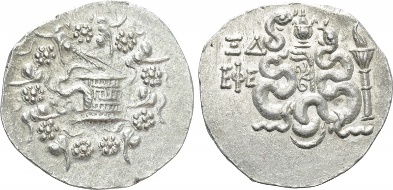 IONIA. Ephesos. Cistophor (Circa 188-67 BC). Dated CY 64 (71/0 BC). 

Obv: Cis...