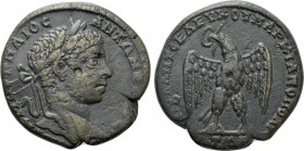 MOESIA INFERIOR. Marcianopolis. Elagabalus (218-222). Ae. Julius Antonius Seleucus, legatus consularis. 

Obv: AVT K M AVPHΛIOC ANTΩNEINOC. 
Laurea...