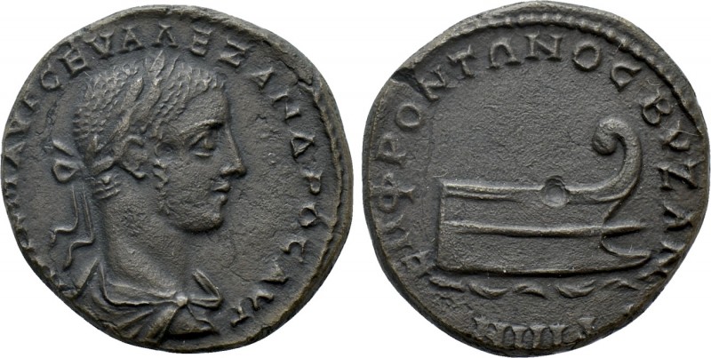 THRACE. Byzantium. Severus Alexander (222-235). Ae. Frontonus, magistrate.

Ob...
