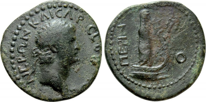THRACE. Perinthus. Nero (54-68). Ae. 

Obv: NEPΩN KAICAP CEBACTOC. 
Laureate ...